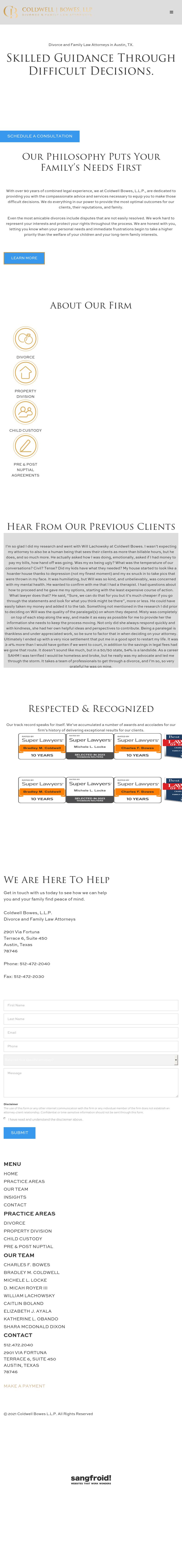 Coldwell | Bowes, L.L.P. - Austin TX Lawyers